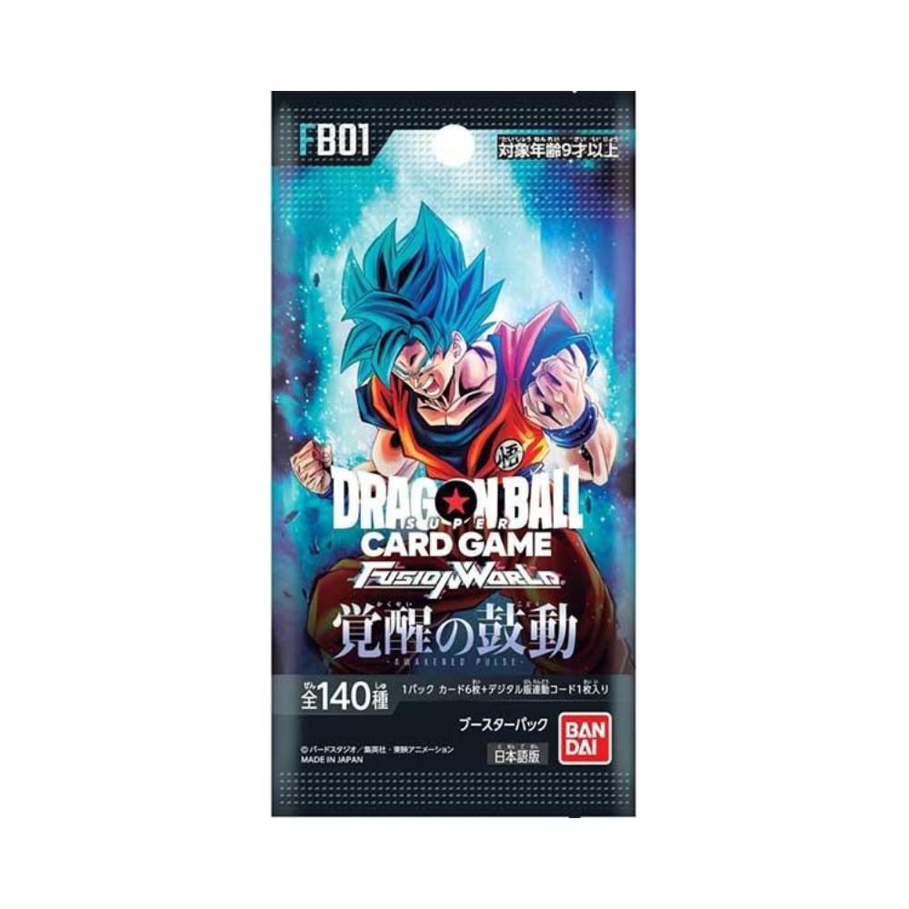 Bustina Singola FB01 Dragonball Fusion World Awakened Pulse in Giapponese