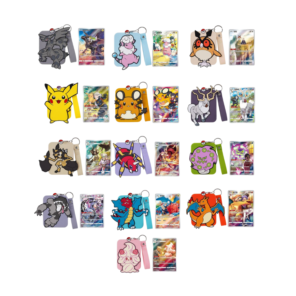 Portachiavi Blind Box Charizard + 1 Bustina Jumbo Premium Cinese