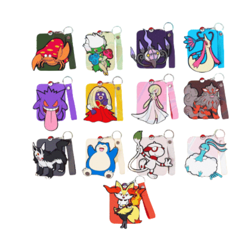 Portachiavi Blind Box Gengar + 1 Bustina Jumbo Premium Cinese