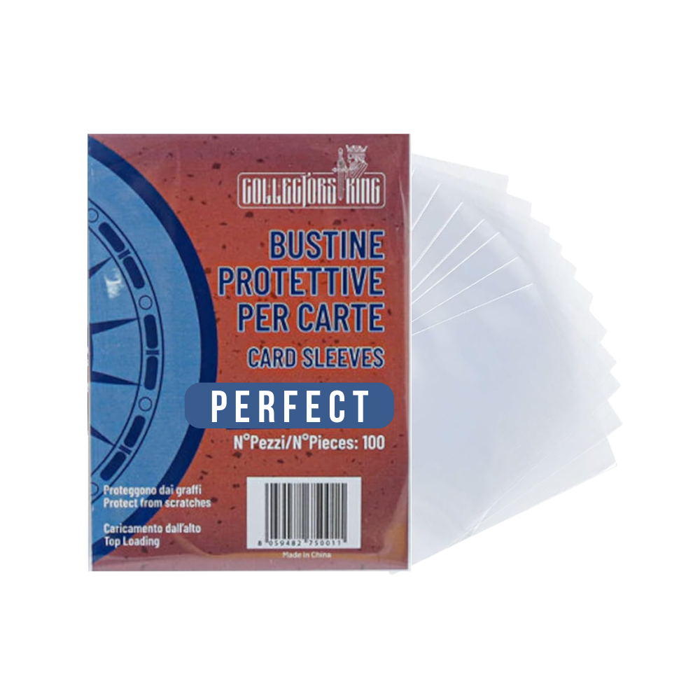 100 Sleeves Protezioni Carte Collezionabili Collectors King