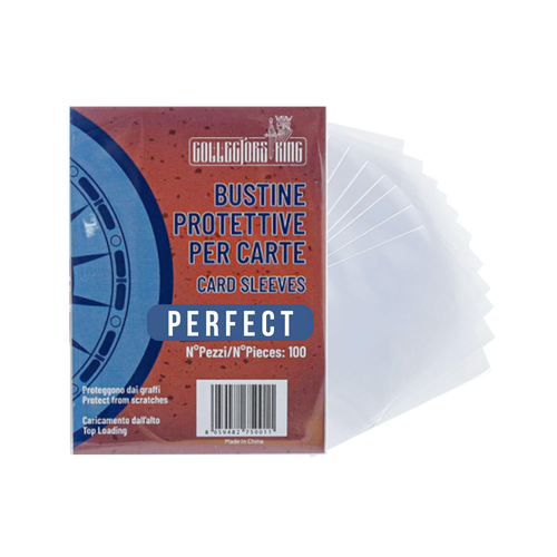 100 Sleeves Protezioni Carte Collezionabili Collectors King