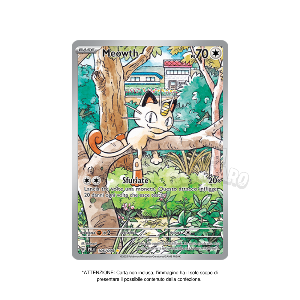 Fiamme Spettrali Bustina Singola Pokémon 10 Carte in Italiano