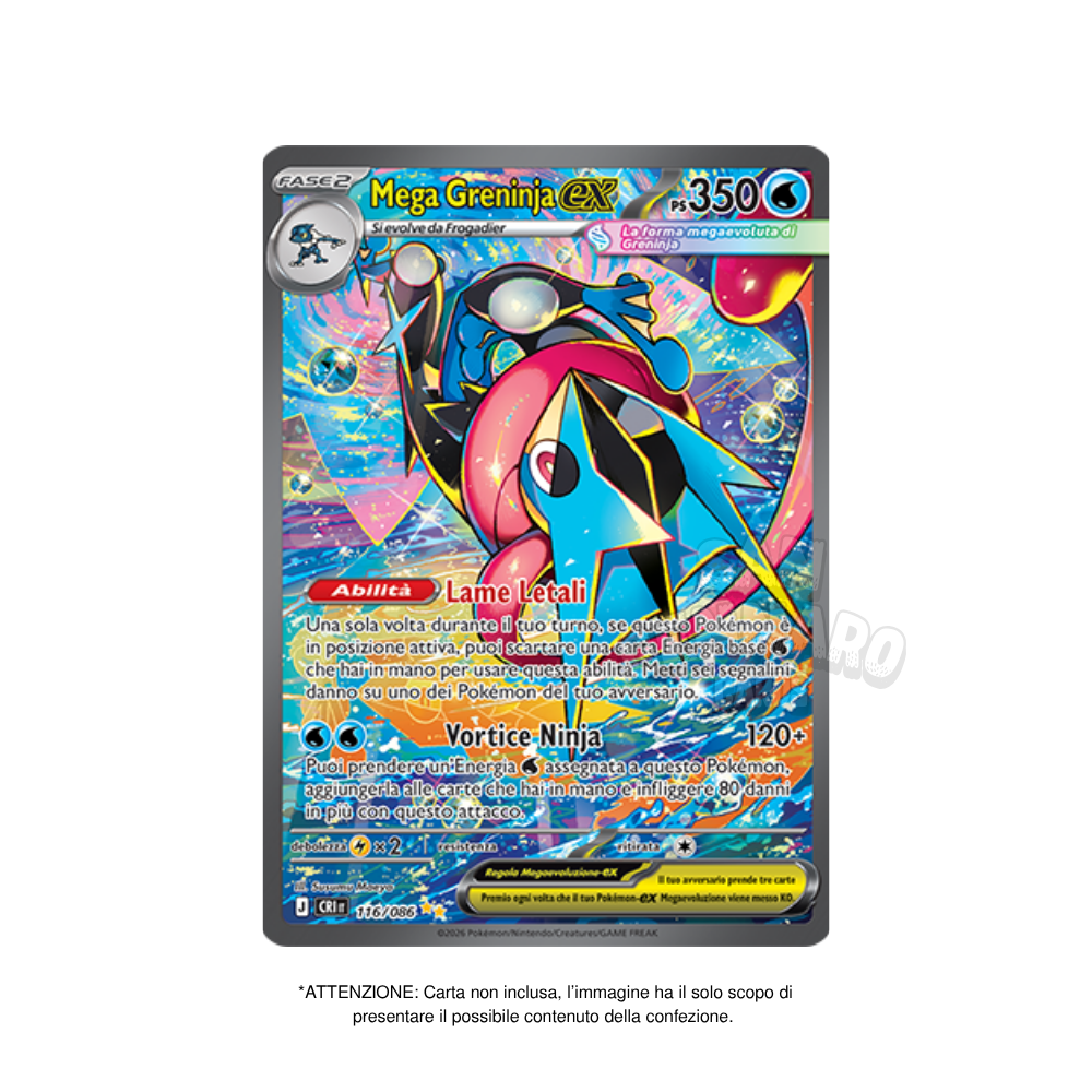 Caos Nascente Bustina Singola Pokémon 10 Carte in Italiano