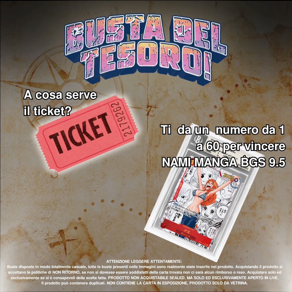 Busta del Tesoro 5 Pack + 1 Ticket