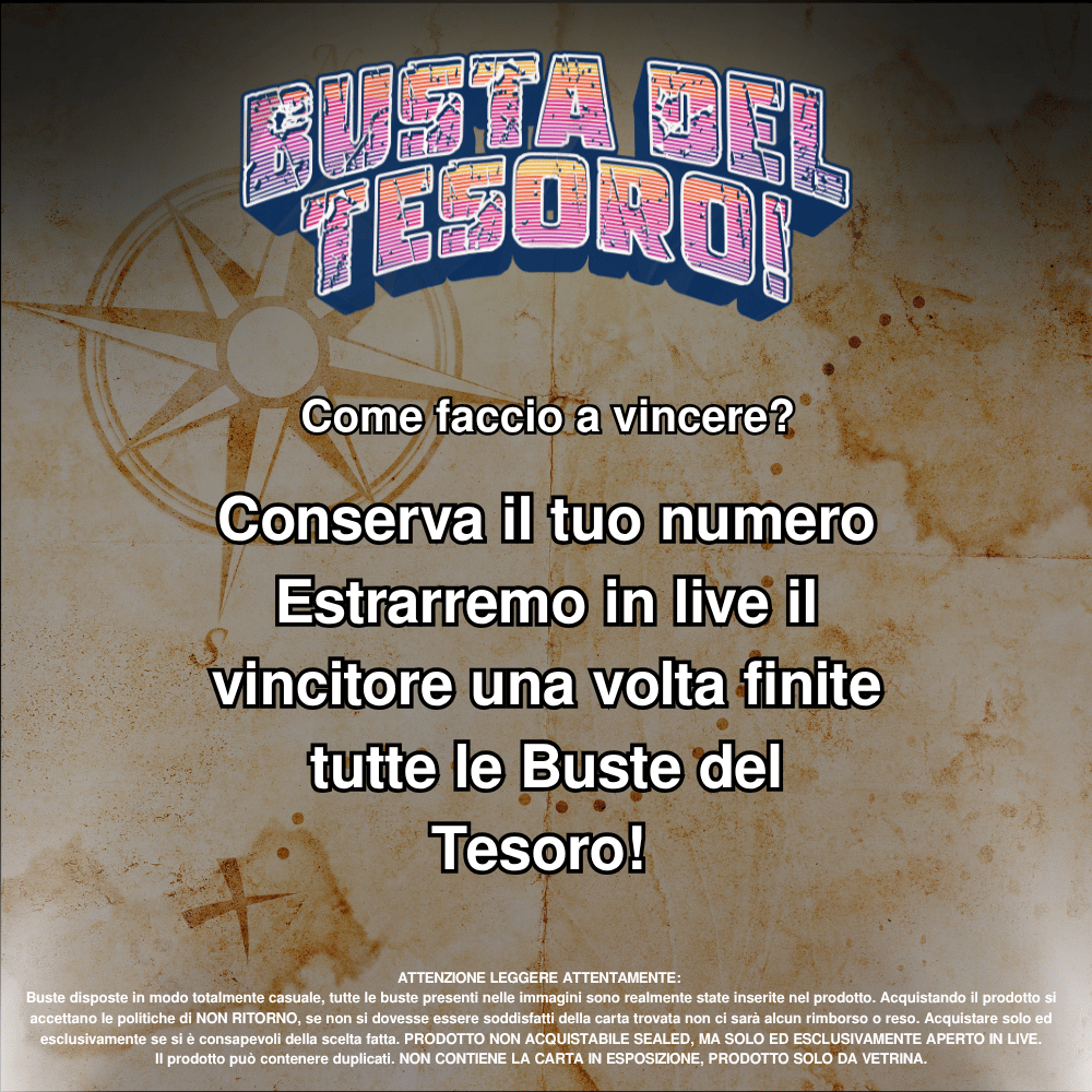 Busta del Tesoro 5 Pack + 1 Ticket