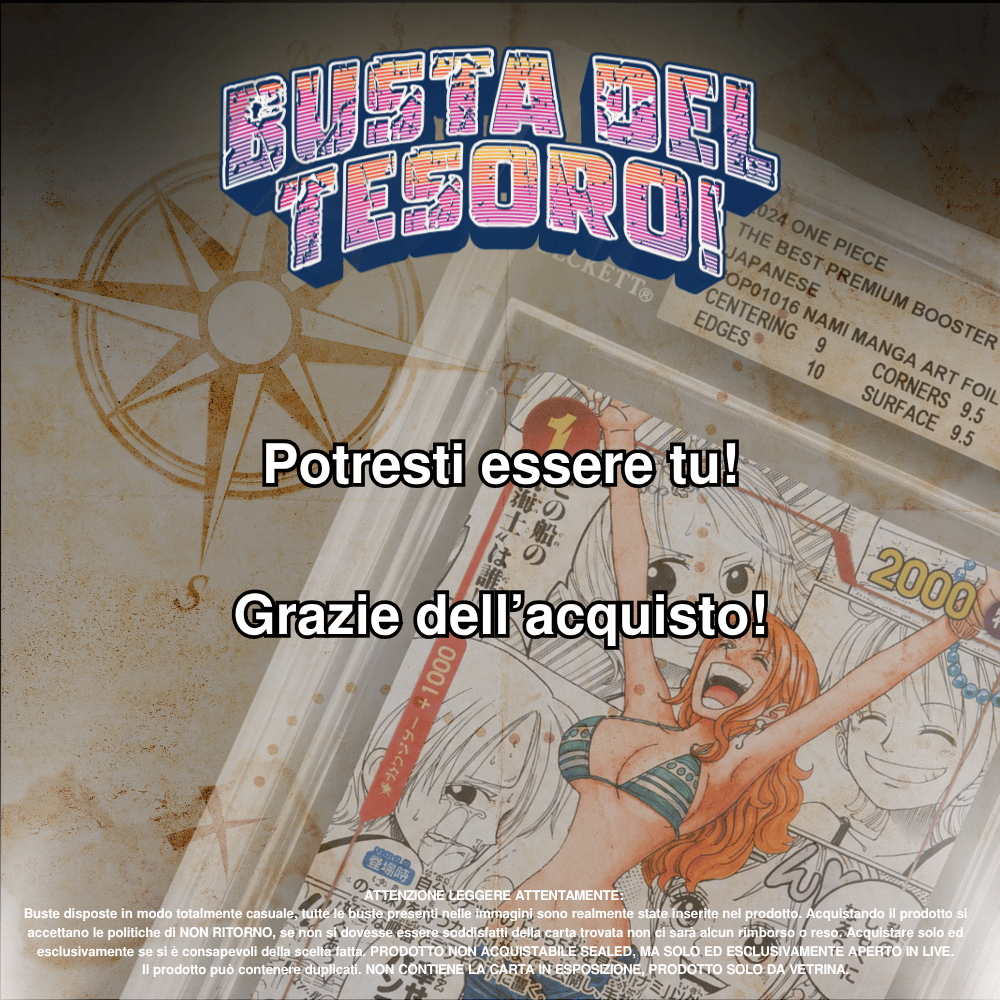 Busta del Tesoro 5 Pack + 1 Ticket