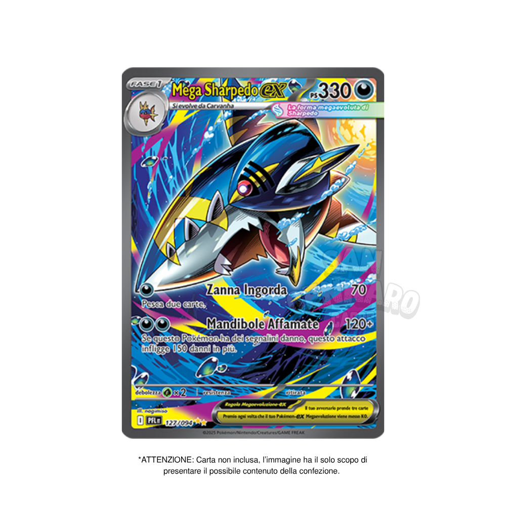 Fiamme Spettrali Bustina Singola Pokémon 10 Carte in Italiano