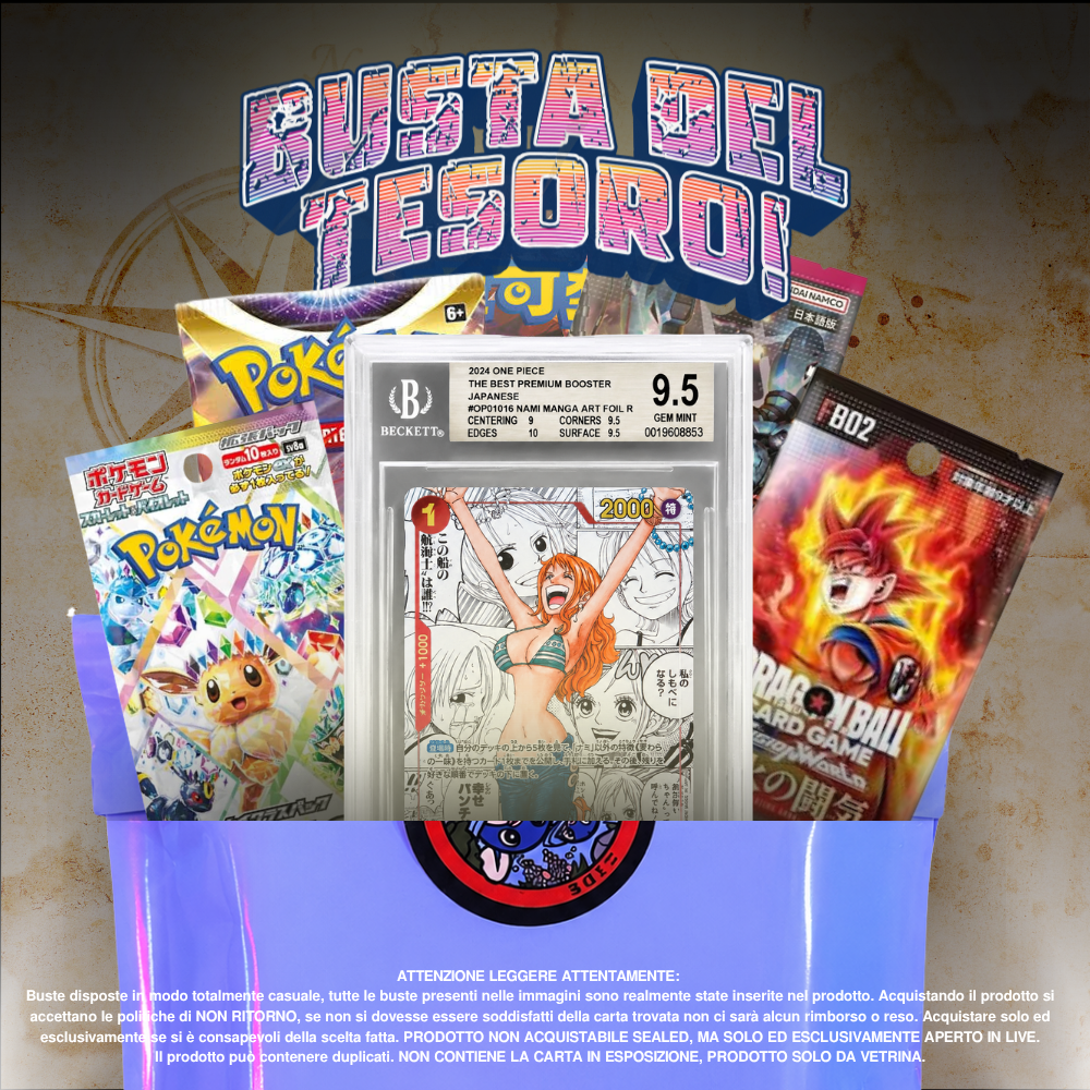 Busta del Tesoro 5 Pack + 1 Ticket