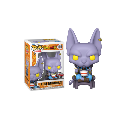 Funko Pop | Beerus (Eating Noodles) [Special Edition]