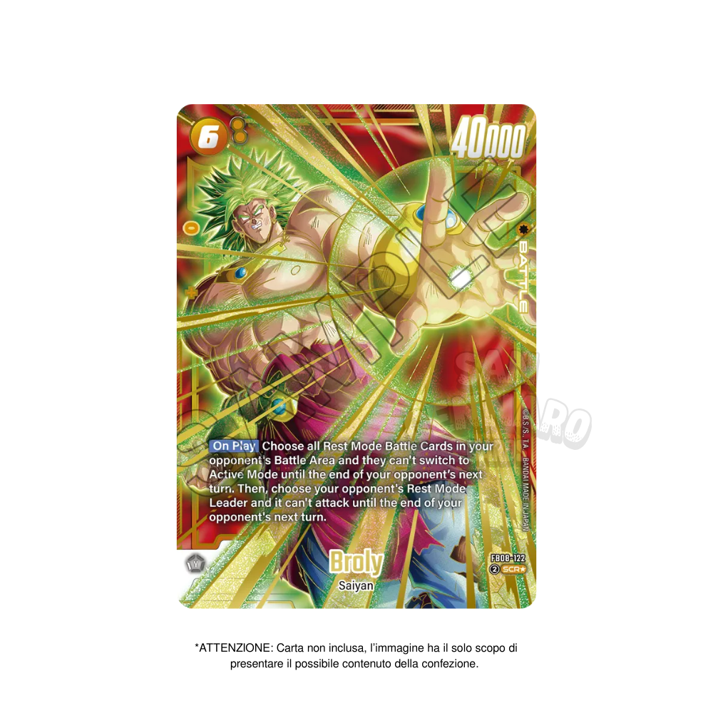 FB08 Dragonball Fusion World Sayan's Pride Box da 24 Buste in Giapponese
