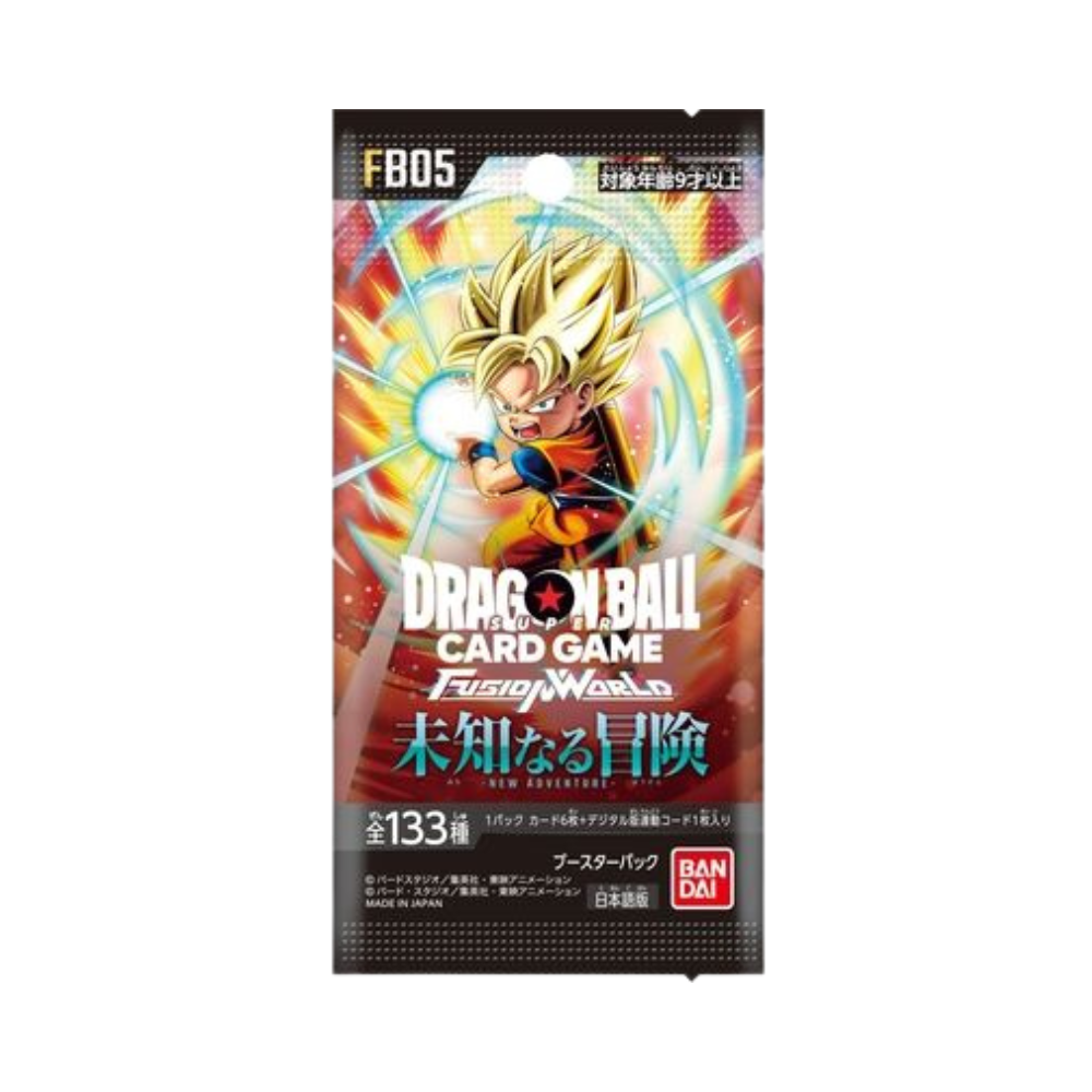 Bustina Singola FB05 Dragonball Fusion World New Adventure in Giapponese