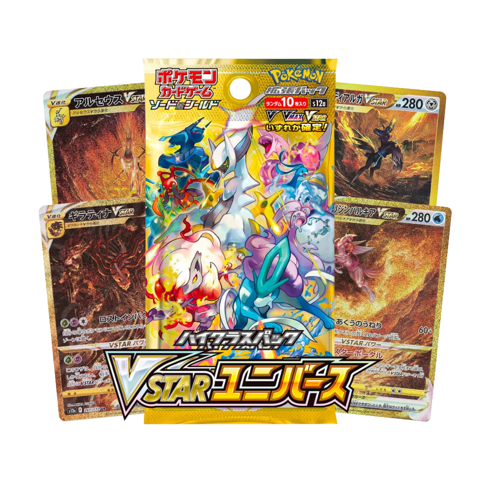 Bustina Singola VStar Universe s12a 10 Carte in Giapponese