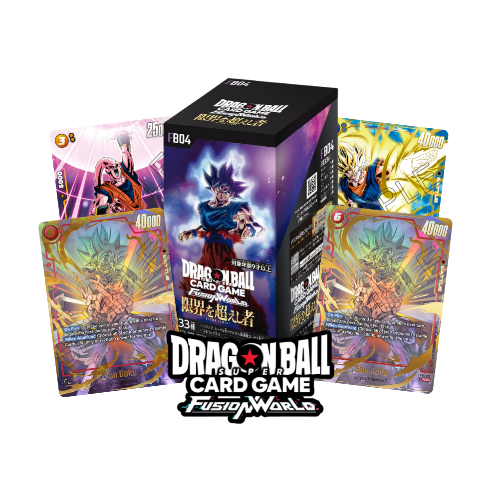 FB04 Dragonball Fusion World Ultra Limit Box da 24 Buste in Giapponese