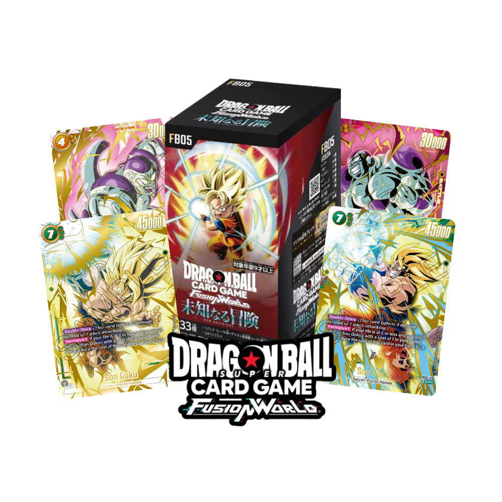 FB05 Dragonball Fusion World New Adventure Box da 24 Buste in Giapponese
