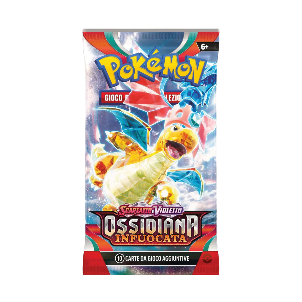 Ossidiana Infuocata Bustina Singola da 10 Carte in Italiano
