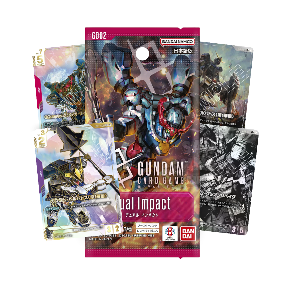 Box da 24 Bustine Gundam GD02 in Giapponese