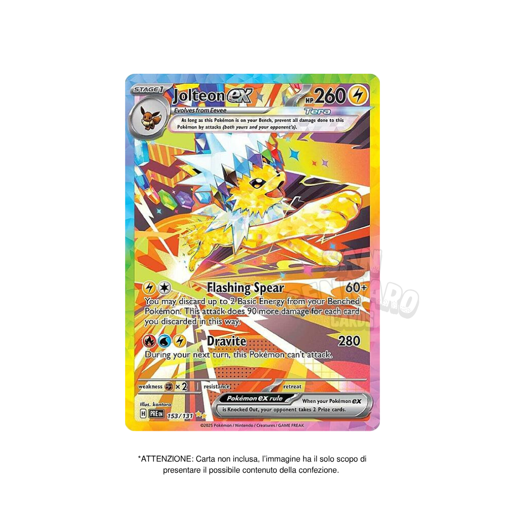 Evoluzioni Prismatiche Bustina Singola Pokémon 10 Carte in Italiano