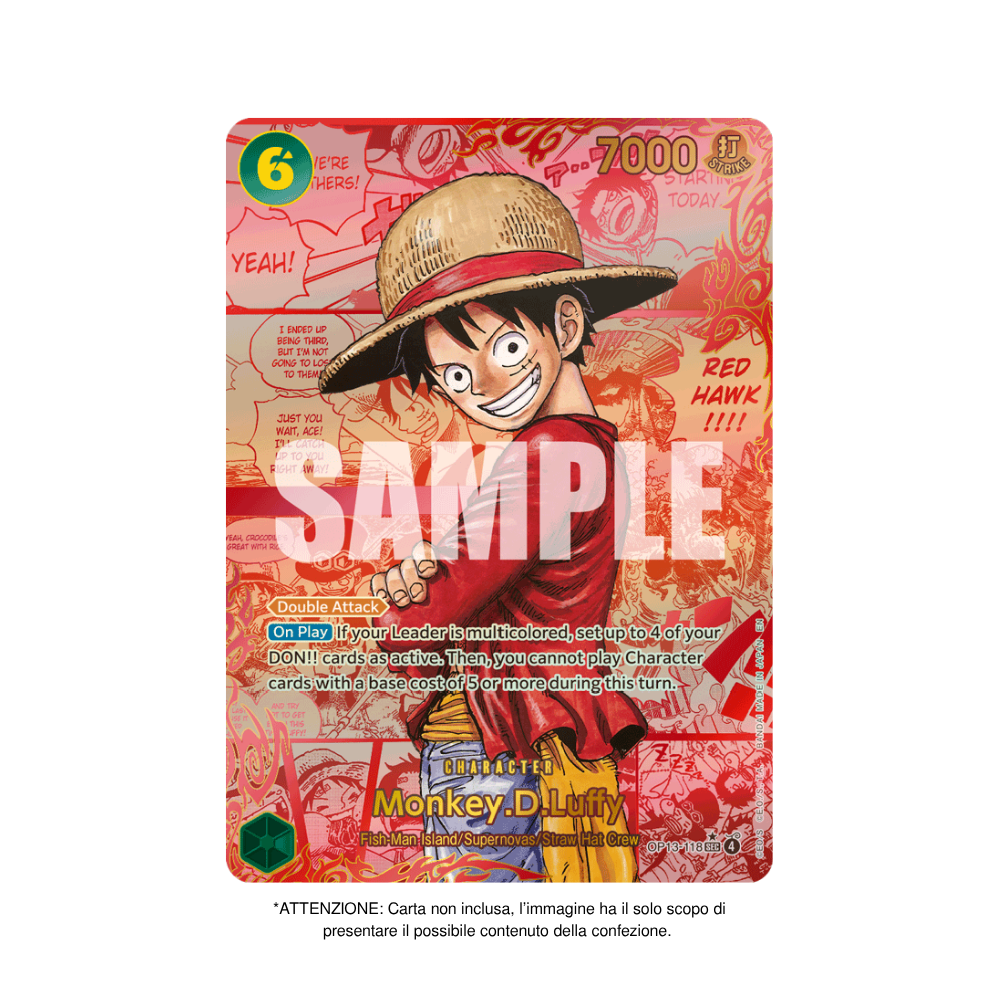 Box da 24 Bustine One Piece OP13 Carrying on His Will in Inglese