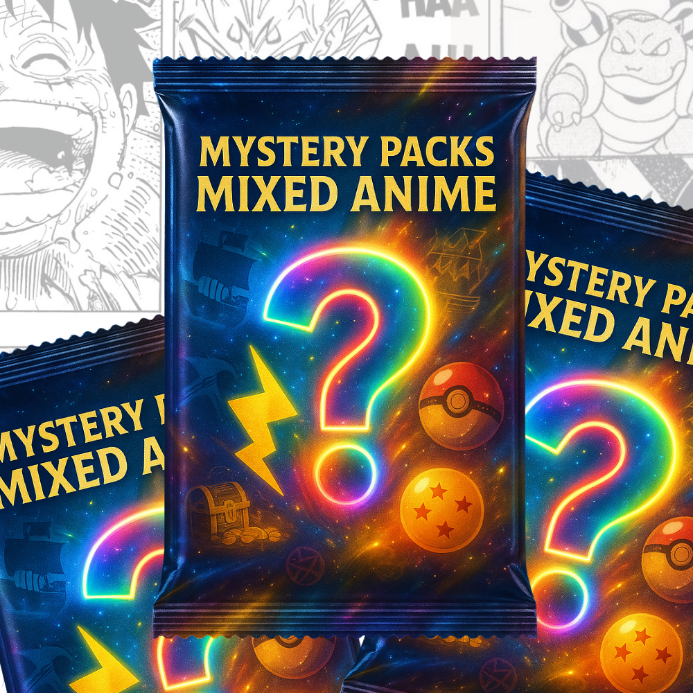 Mystery Packs Mixed Anime – Tutti i TCG in una sola box!