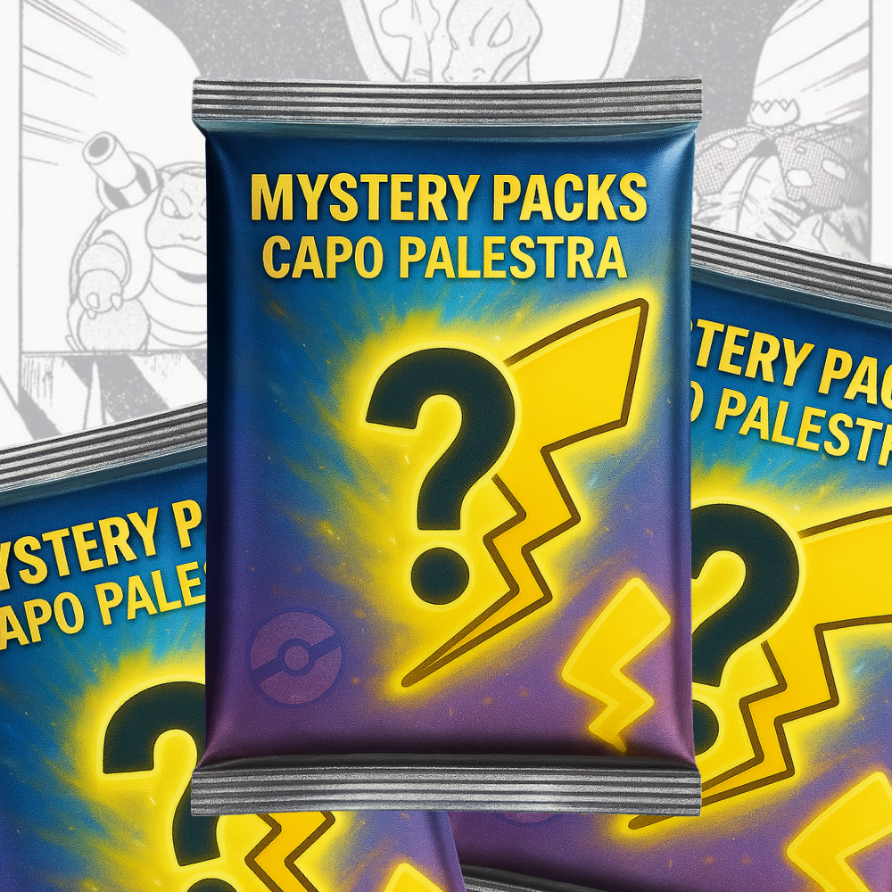 Mystery Packs Allenatore – Solo Prodotti Pokémon