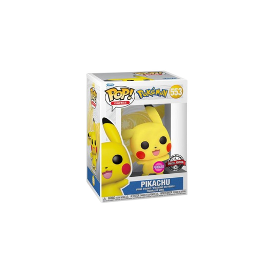 Funko Pop | Pikachu Waving [Special Edition] [Flocked]