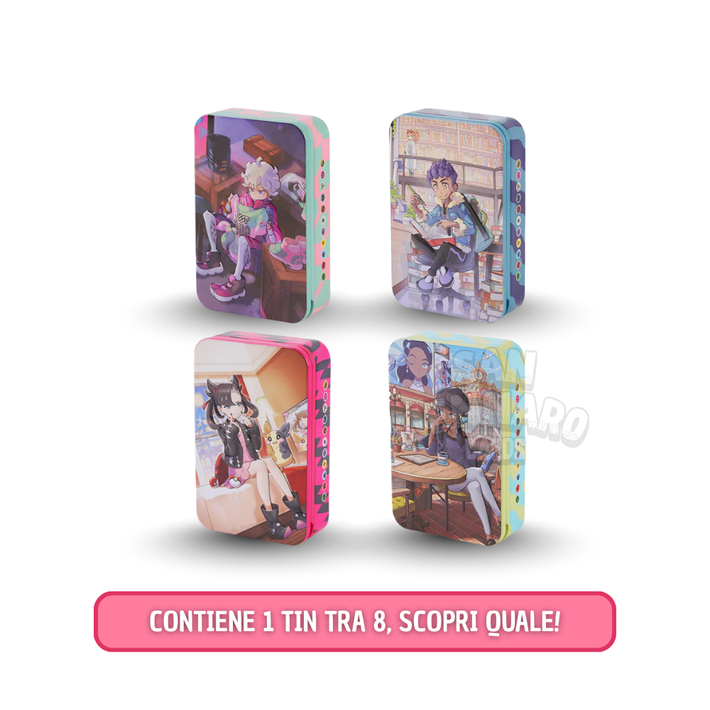 Pokémon Trainer Tin Set Cinese 16 Carte