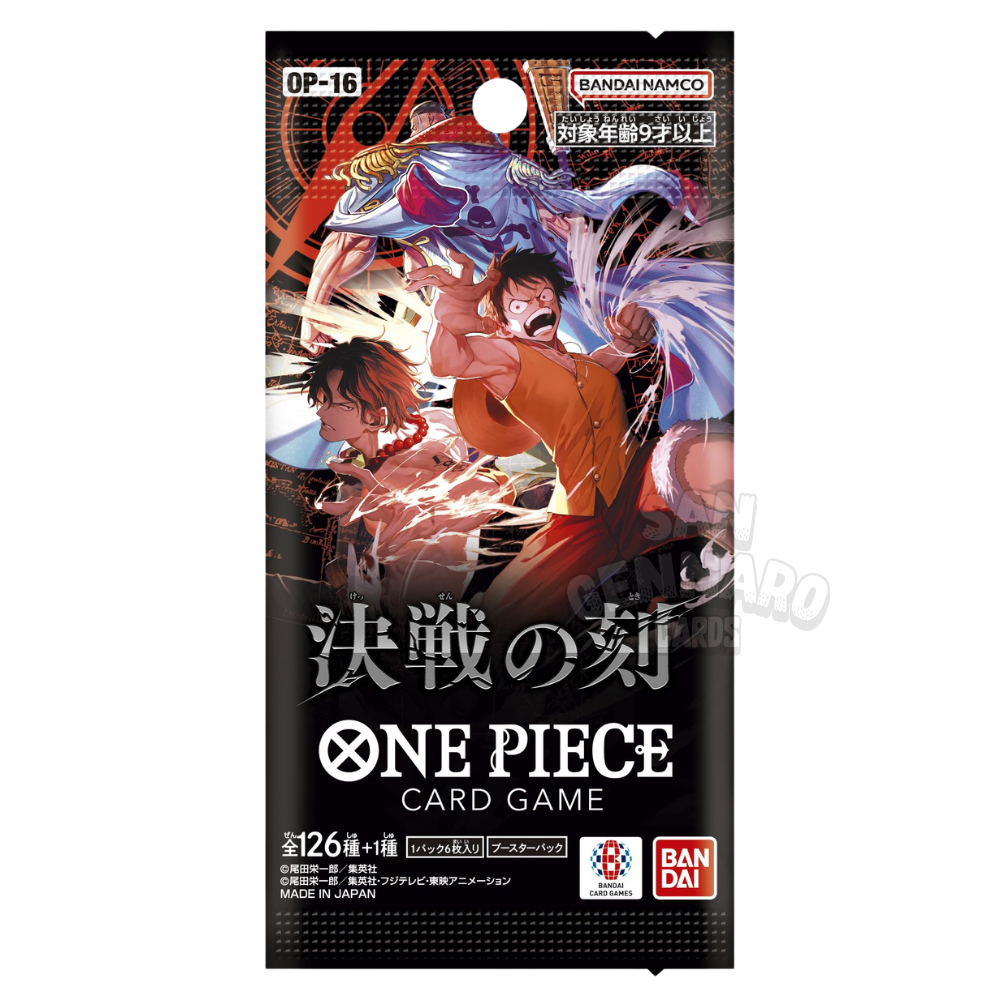 OP16 Bustina da 5 Carte One Piece Time of the Battle in Giapponese