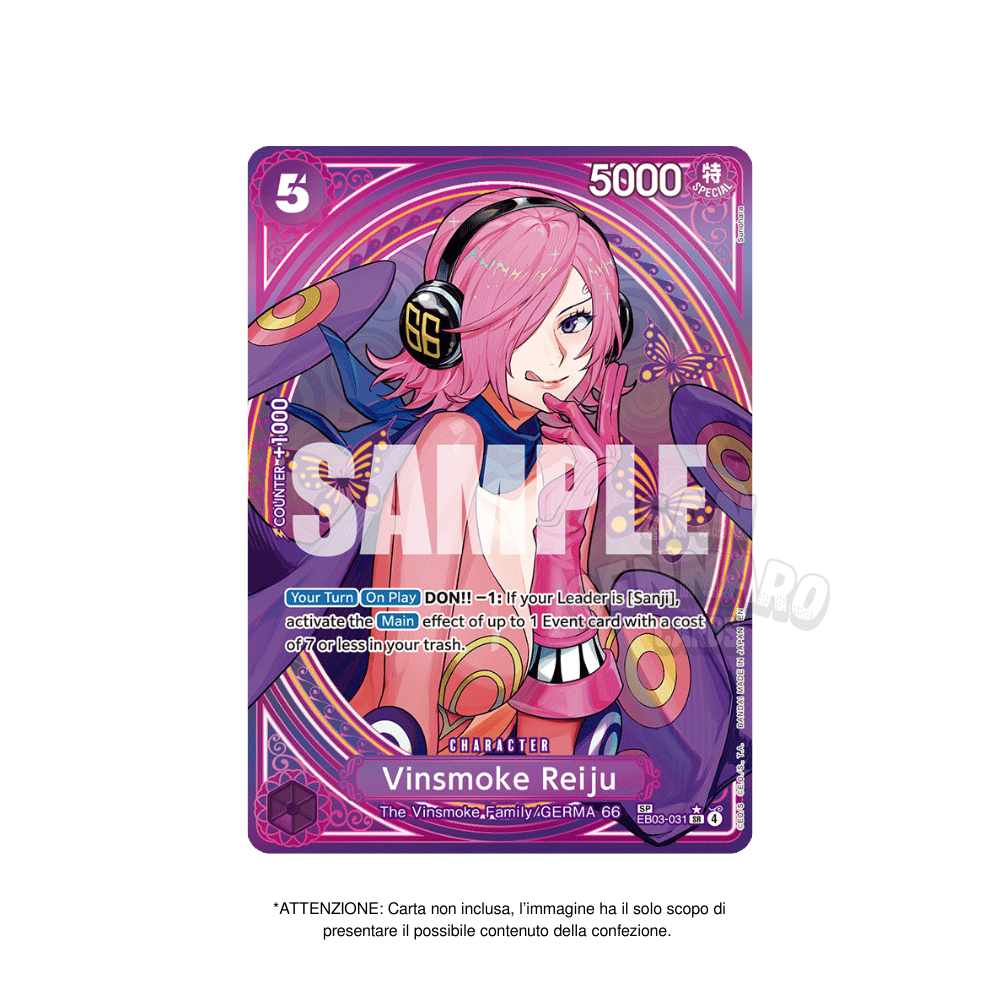 3 Bustine One Piece EB03 Heroines Edition in Inglese