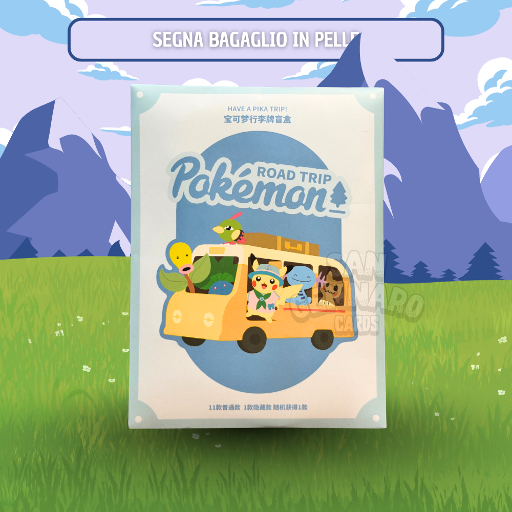 Road Trip Pokémon Segna Bagaglio Casuale Esclusiva Cinese