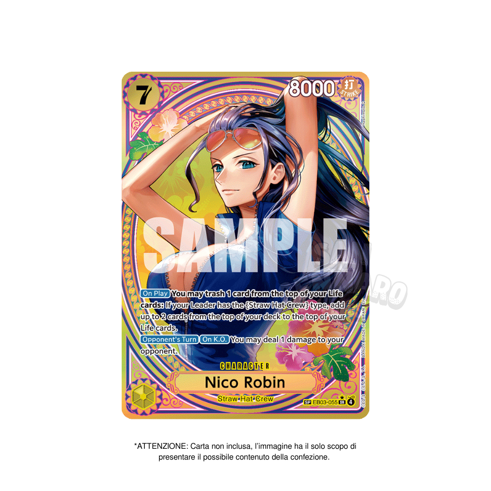 3 Bustine One Piece EB03 Heroines Edition in Inglese