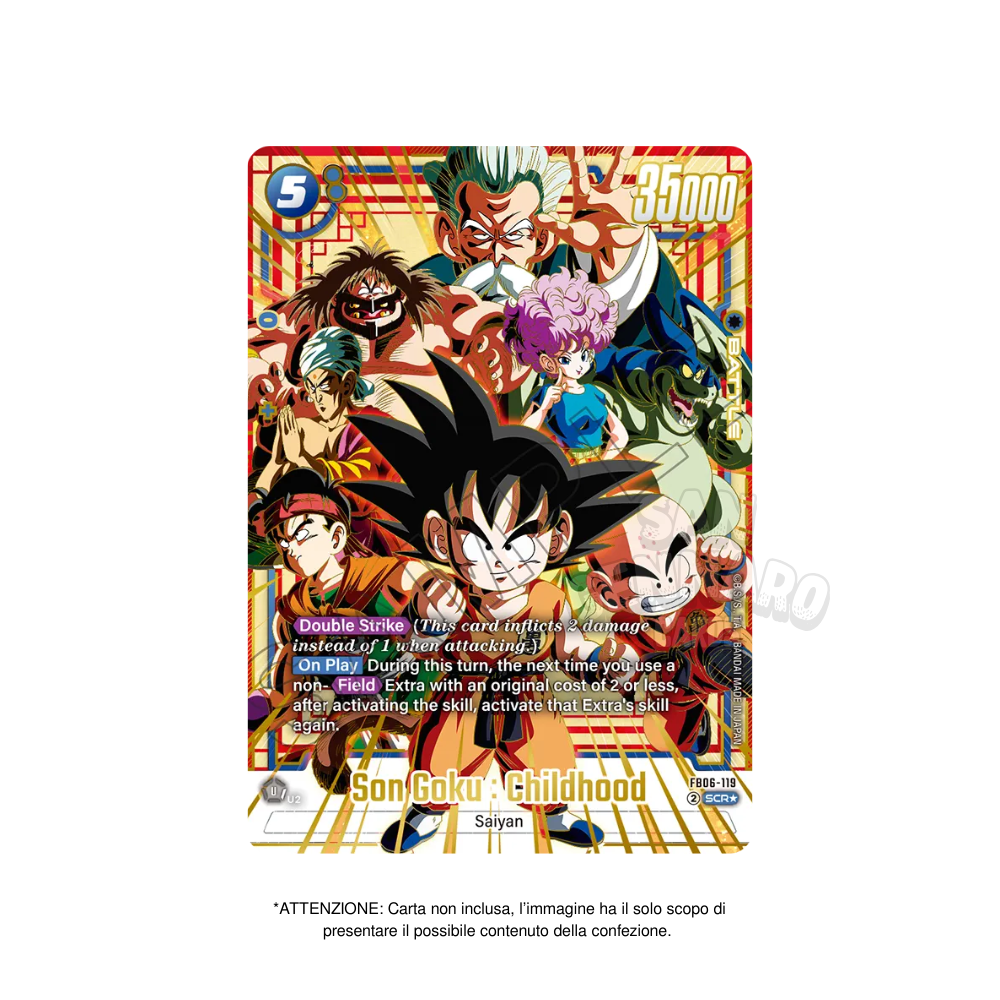FB06 Dragonball Fusion World Rivals Clash Box da 24 Buste in Giapponese