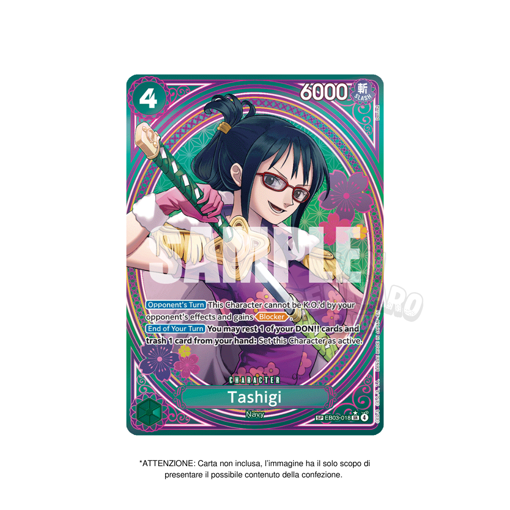 3 Bustine One Piece EB03 Heroines Edition in Inglese