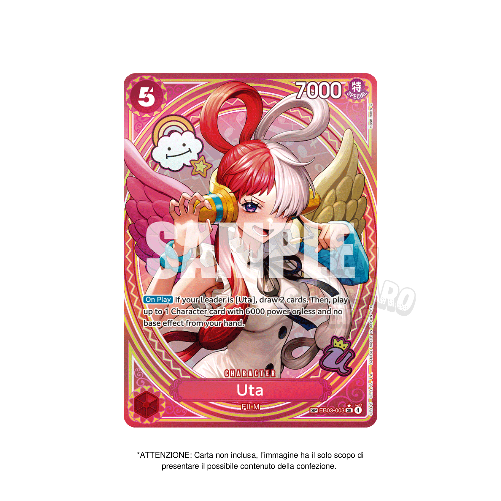 3 Bustine One Piece EB03 Heroines Edition in Inglese