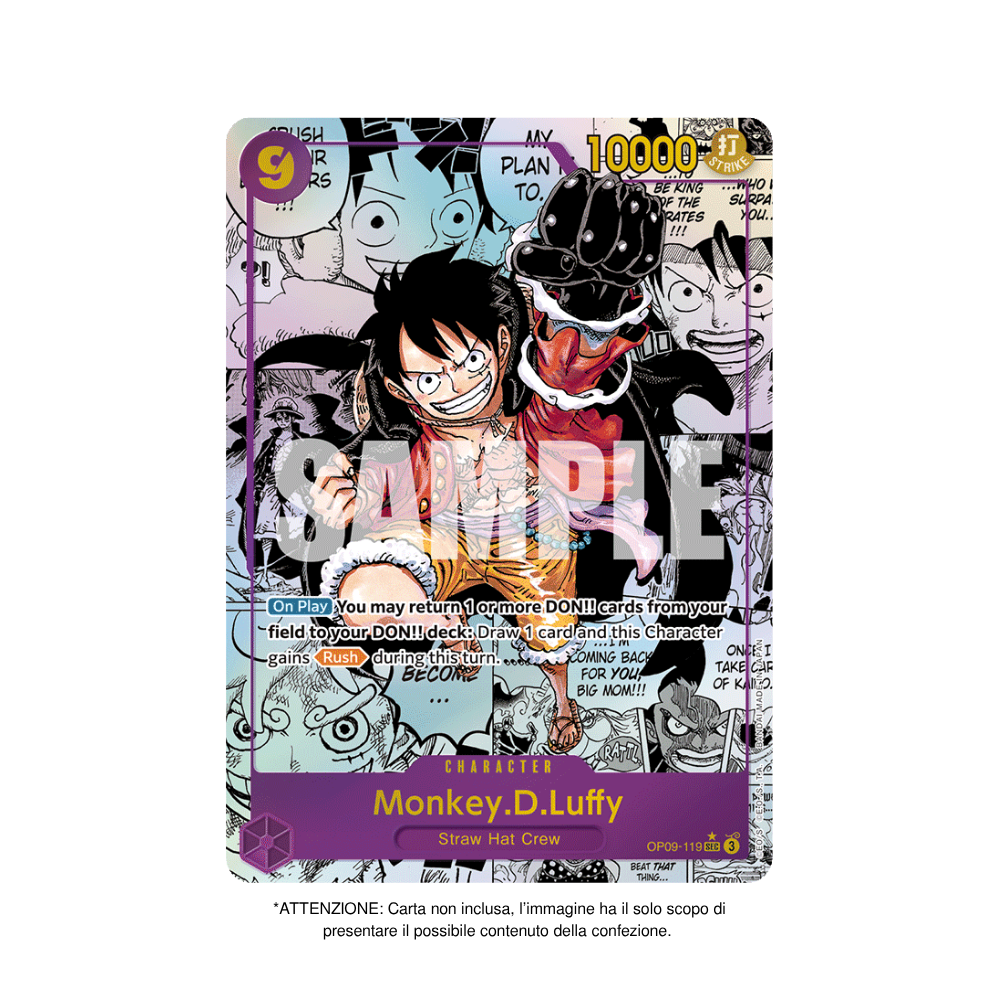Box da 24 Bustine One Piece OP09 Emperors In The New World in Inglese