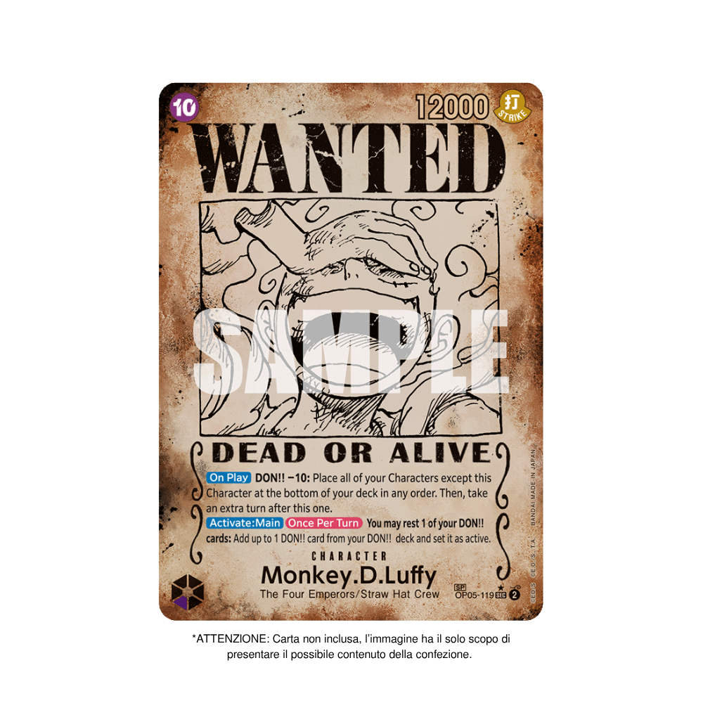 Box da 24 Bustine One Piece OP09 Emperors In The New World in Inglese