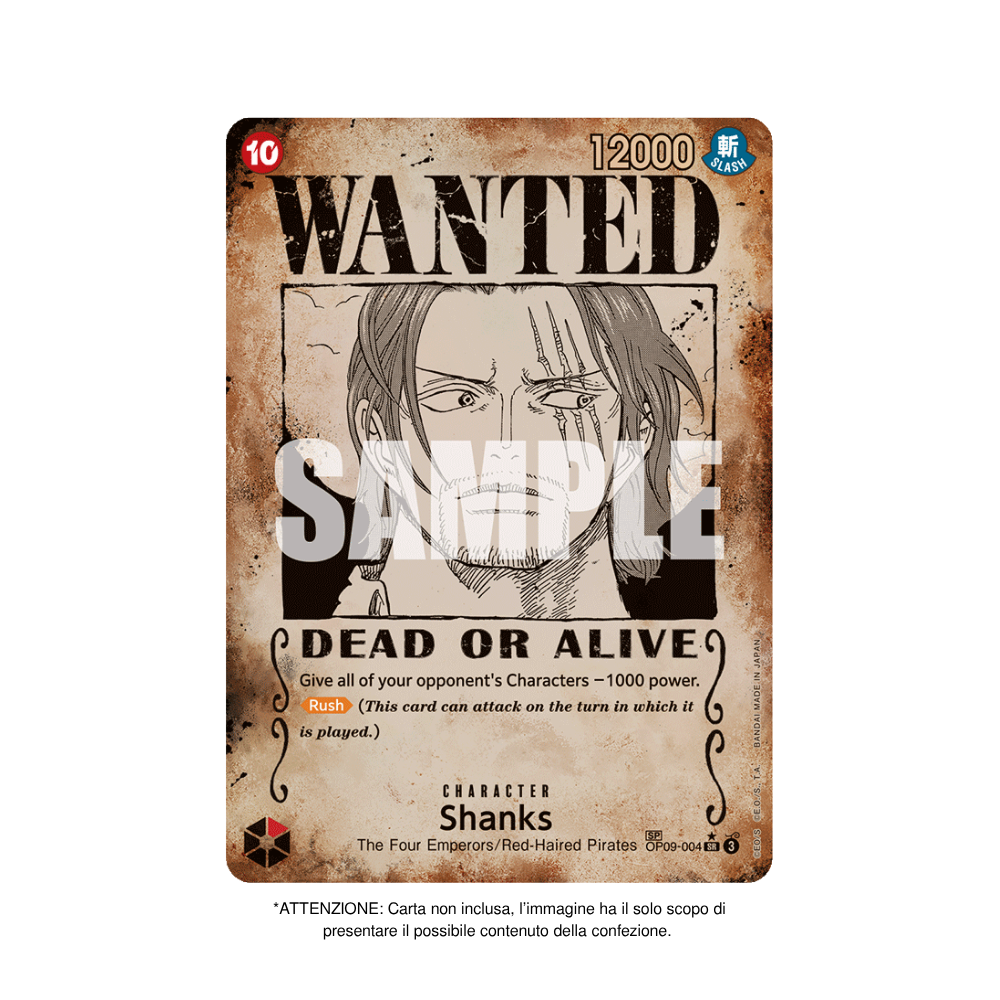 Box da 24 Bustine One Piece OP09 Emperors In The New World in Inglese