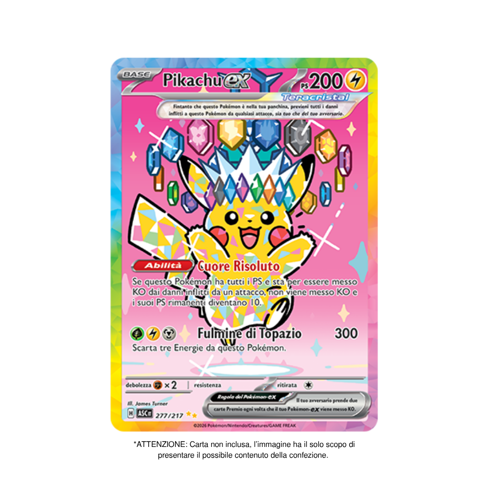Ascesa Eroica Bustina Singola Pokémon 10 Carte in Italiano