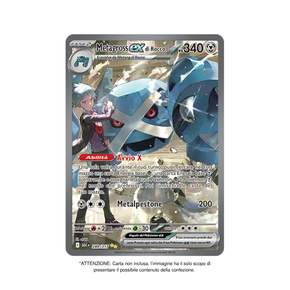 Ascesa Eroica Bustina Singola Pokémon 10 Carte in Italiano