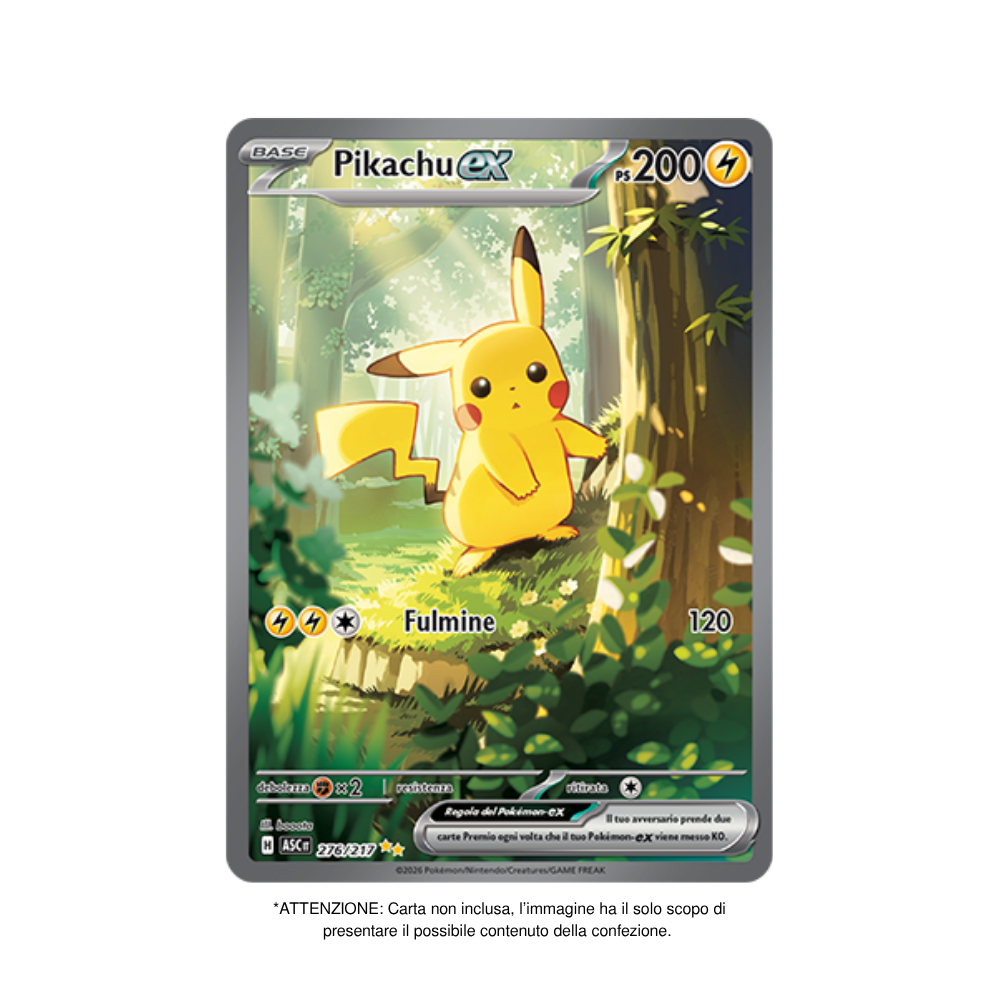Ascesa Eroica Bustina Singola Pokémon 10 Carte in Italiano